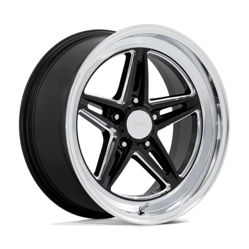 American Racing VN514 GROOVE Gloss Black W/ Diamond Cut Lip 20x8.5 +6 5x120.65mm 72.6mm - Wheelwiz