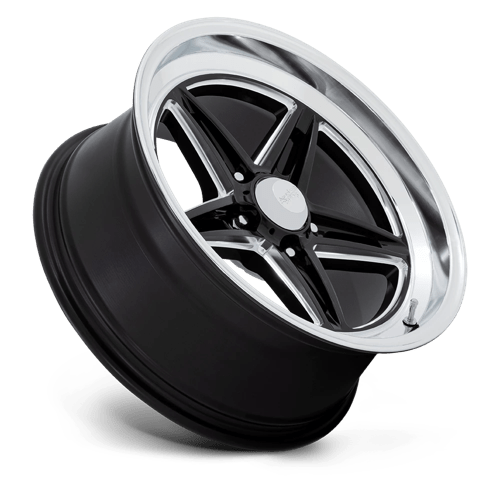 American Racing VN514 GROOVE Gloss Black W/ Diamond Cut Lip 20x8.5 +6 5x127mm 78.1mm
