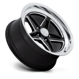 American Racing VN514 GROOVE Gloss Black W/ Diamond Cut Lip 20x8.5 +6 5x120.65mm 72.6mm - Wheelwiz