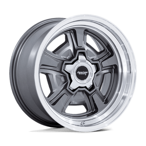 American Racing VN517 MARAUDER Anthracite W/ Diamond Cut Lip 18x9 +6 5x120.65mm 72.6mm