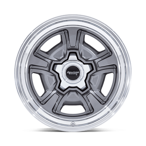 American Racing VN517 MARAUDER Anthracite W/ Diamond Cut Lip 18x9 +6 5x120.65mm 72.6mm