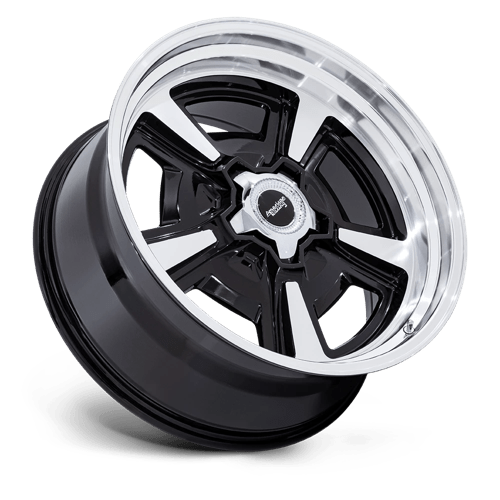 American Racing VN517 MARAUDER Gloss Black Mch W/ Dia-cut Lip 20x8.5 +6 Custom 72.6mm - Wheelwiz