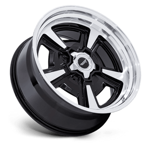 American Racing VN517 MARAUDER Gloss Black Mch W/ Dia-cut Lip 22x10 +6 5x139.7mm 87.1mm - Wheelwiz