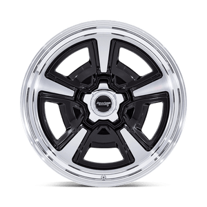 American Racing VN517 MARAUDER Gloss Black Mch W/ Dia-cut Lip 22x10 +6 5x139.7mm 87.1mm