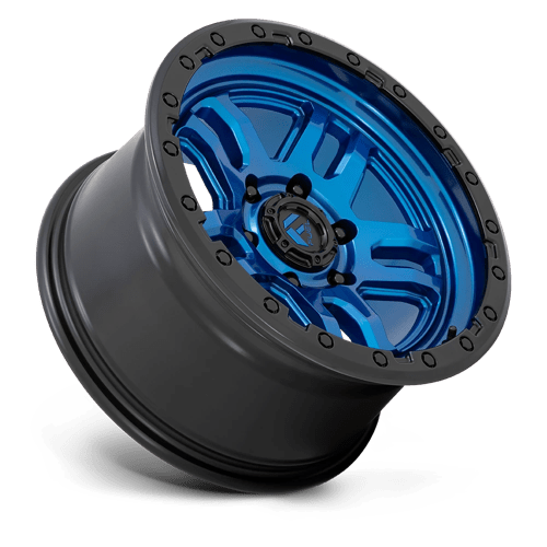 Fuel Offroad D790 AMMO Blue W/ Black Lip 17x9 -12 6x135mm 87.1mm - Wheelwiz