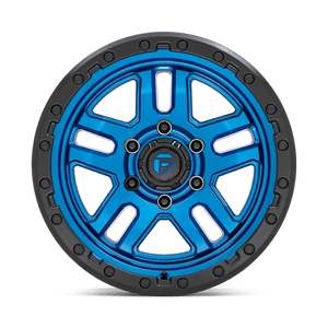 Fuel Offroad D790 AMMO Blue W/ Black Lip 17x9 -12 6x139.7mm 106.1mm - Wheelwiz