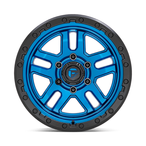 Fuel Offroad D790 AMMO Blue W/ Black Lip 20x10 -18 6x135mm 87.1mm - Wheelwiz