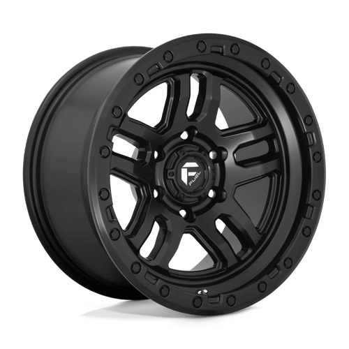 Fuel Offroad D700 AMMO Matte Black 17x9 +1 6x135mm 87.1mm - Wheelwiz