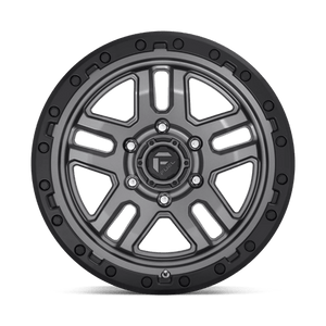 Fuel Offroad D701 AMMO Matte Gunmetal Black Bead Ring 20x9 +20 6x139.7mm 106.1mm - Wheelwiz