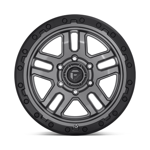 Fuel Offroad D701 AMMO Matte Gun Metal Black Bead Ring 20x9 +20 5x127mm 71.5mm - WheelWiz