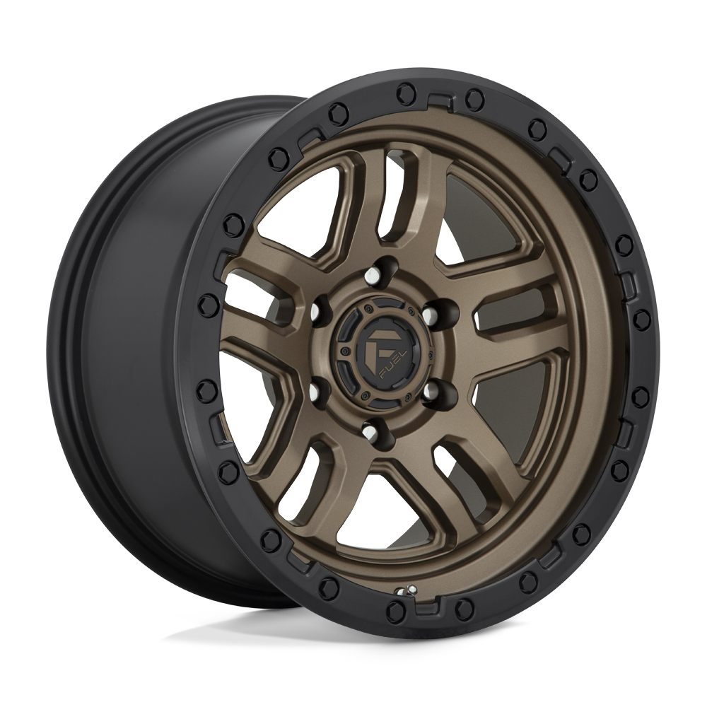 Fuel Offroad D702 AMMO Matte Bronze Black Bead Ring 20x9 +20 5x127mm 71.5mm - WheelWiz