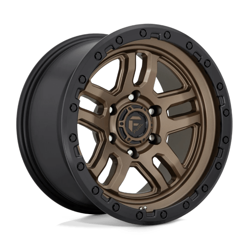 Fuel Offroad D702 AMMO Matte Bronze Black Bead Ring 17x9 +1 6x114.3mm 66.1mm