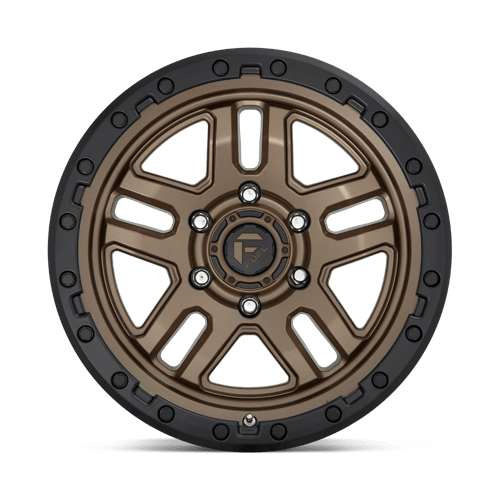 Fuel Offroad D702 AMMO Matte Bronze Black Bead Ring 20x9 +1 6x114.3mm 66.1mm - Wheelwiz