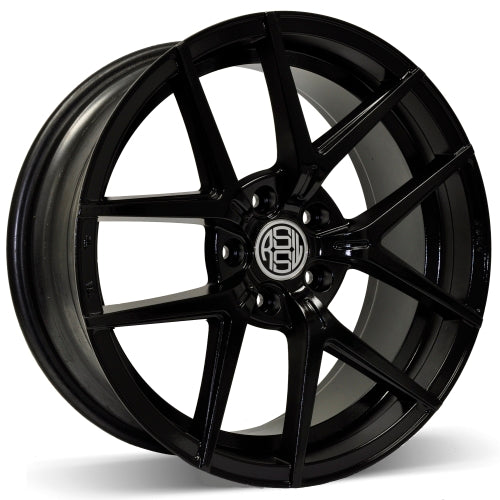 RSSW Lambda Gloss Black 18x8 +28 5x114.3mm 66.1mm