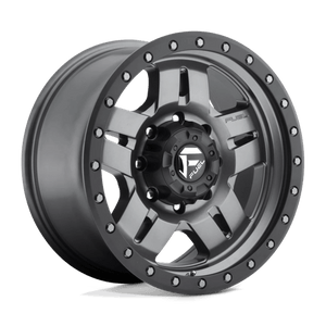 Fuel Offroad D558 ANZA Matte Gun Metal Black Bead Ring 18x9 +20 8x180mm 124.2mm - WheelWiz