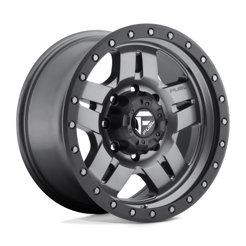 Fuel Offroad D558 ANZA Matte Gun Metal Black Bead Ring 20x9 +01 6x135mm 87.1mm - WheelWiz