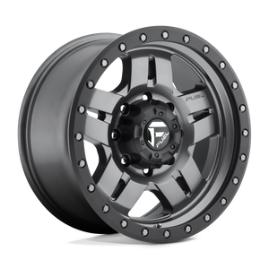 Fuel Offroad D558 ANZA Matte Gun Metal Black Bead Ring 20x9 +01 8x165.1mm 125.1mm - WheelWiz