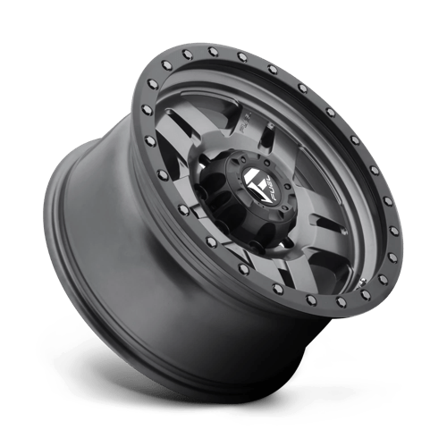 Fuel Offroad D558 ANZA Matte Gunmetal Black Bead Ring 15x10 -43 6x139.7mm 999mm - Wheelwiz