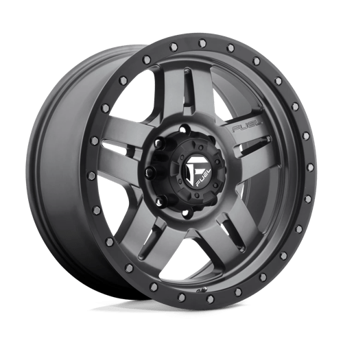 Fuel Offroad D558 ANZA Matte Gun Metal Black Bead Ring 20x9 +20 8x180mm 124.2mm - WheelWiz