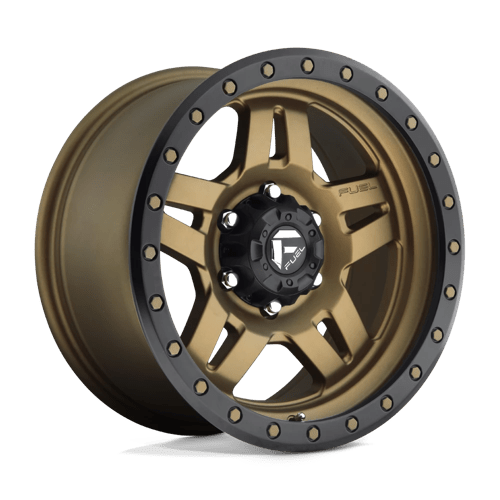 Fuel Offroad D583 ANZA Matte Bronze Black Bead Ring 16x8 +1 6x139.7mm 108mm - Wheelwiz