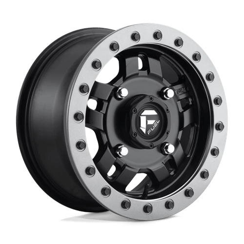 Fuel Offroad D917 ANZA BEADLOCK Matte Black 14x7 +38 4x156mm 132mm - Wheelwiz