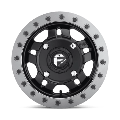 Fuel Offroad D917 ANZA BEADLOCK Matte Black 15x7 +13 4x137mm 110.1mm - Wheelwiz