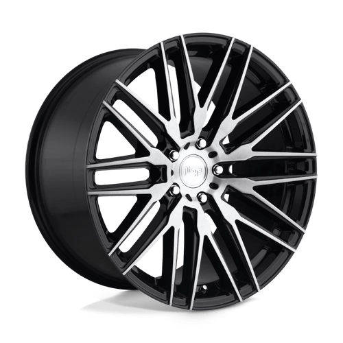 Niche M165 ANZIO Gloss Black Brushed 20x9 +35 5x114.3mm 72.6mm - WheelWiz