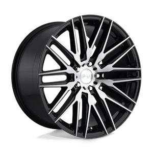 Niche M165 ANZIO Gloss Black Brushed 20x9 +35 5x114.3mm 72.6mm - WheelWiz