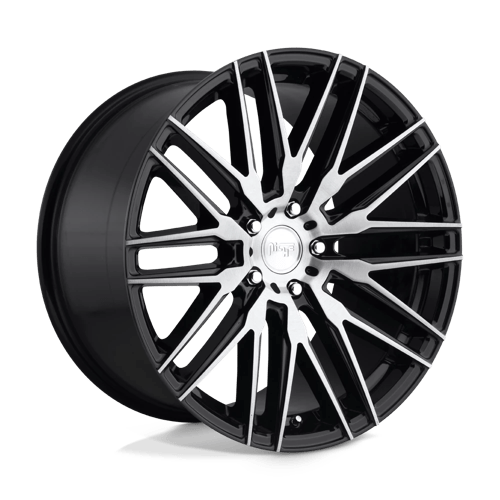 Niche M165 ANZIO Gloss Black Brushed 20x10.5 +45 5x114.3mm 72.6mm - Wheelwiz
