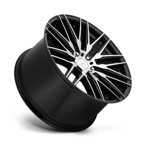 Niche M165 ANZIO Gloss Black Brushed 20x10.5 +45 5x114.3mm 72.6mm - Wheelwiz
