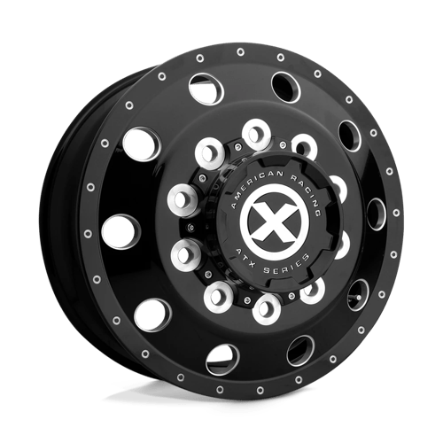 ATX Series AO400 BAJA Gloss Black Milled 225x8.25 +145 10x285.75mm 220.1mm - Wheelwiz