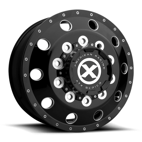 ATX Series AO400 BAJA Gloss Black Milled 225x8.25 +145 10x285.75mm 220.1mm - Wheelwiz