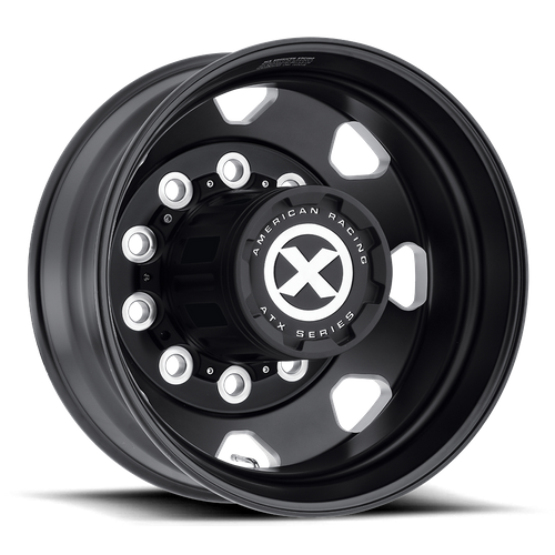 ATX Series AO401 OCTANE Satin Black Milled 225x8.25 -168 10x285.75mm 220.1mm - Wheelwiz
