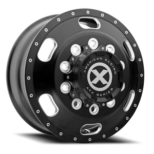 ATX Series AO402 INDY Satin Black Milled - Front 22.5x8.25 +145 10x285.75mm 220.1mm