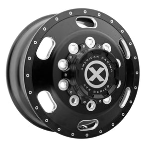 ATX Series AO402 INDY Satin Black Milled - Front 22.5x8.25 +145 10x285.75mm 220.1mm