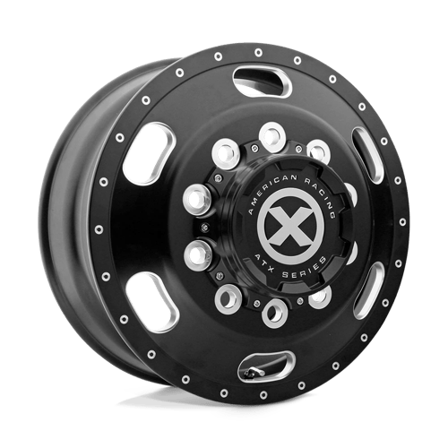 ATX Series AO402 INDY Satin Black Milled 225x8.25 +145 10x285.75mm 220.1mm - Wheelwiz