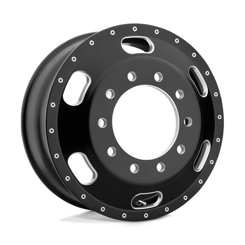 ATX Series AO402 INDY Satin Black Milled 225x8.25 +145 10x285.75mm 220.1mm - Wheelwiz