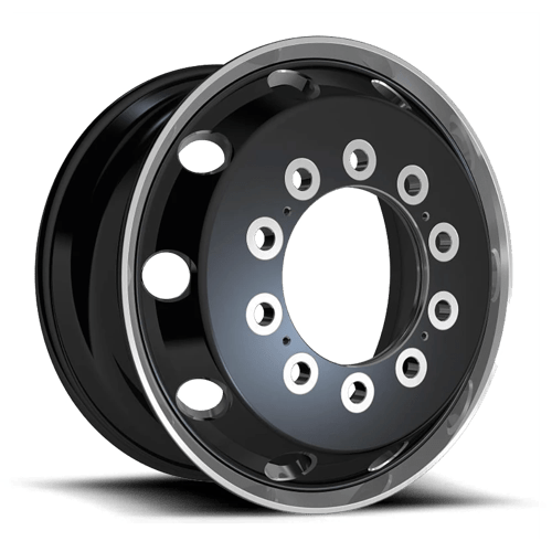 ATX Series AO404 JOURNEY Glossy Black W/ Polish Lp - Fr 225x12.25 +119 10x285.75mm 220.1mm - Wheelwiz