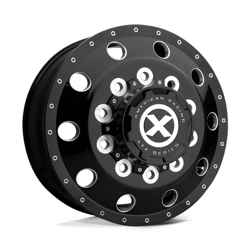 ATX Series AO405 TREX Gloss Black Milled 225x8.25 +145 10x285.75mm 220.1mm - Wheelwiz
