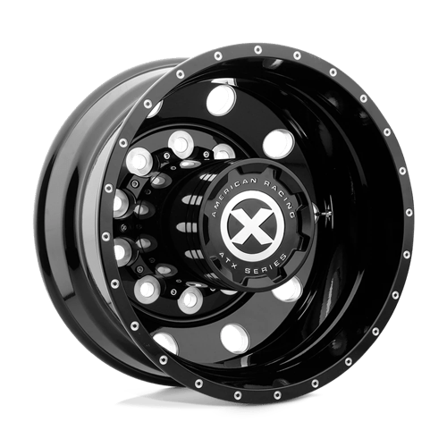 ATX Series AO405 TREX Gloss Black Milled 225x8.25 -168 10x285.75mm 220.1mm - Wheelwiz