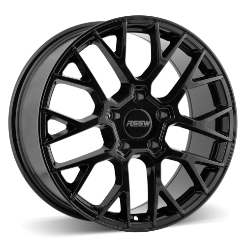 RSSW Turismo Gloss Black 20x9 +25 5x112mm 71.5mm