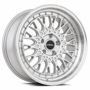 ARC AR1 Silver Machine Face Lip Chrome Rivet 17x8.5 +35 5x120mm 73.1mm