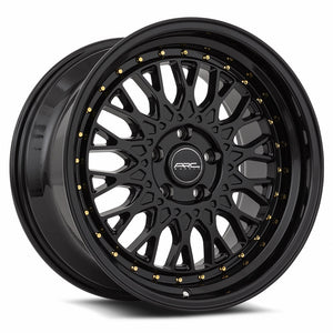 ARC AR1 All Black Gold Rivet 18x9.5 +35 5x112mm 73.1mm