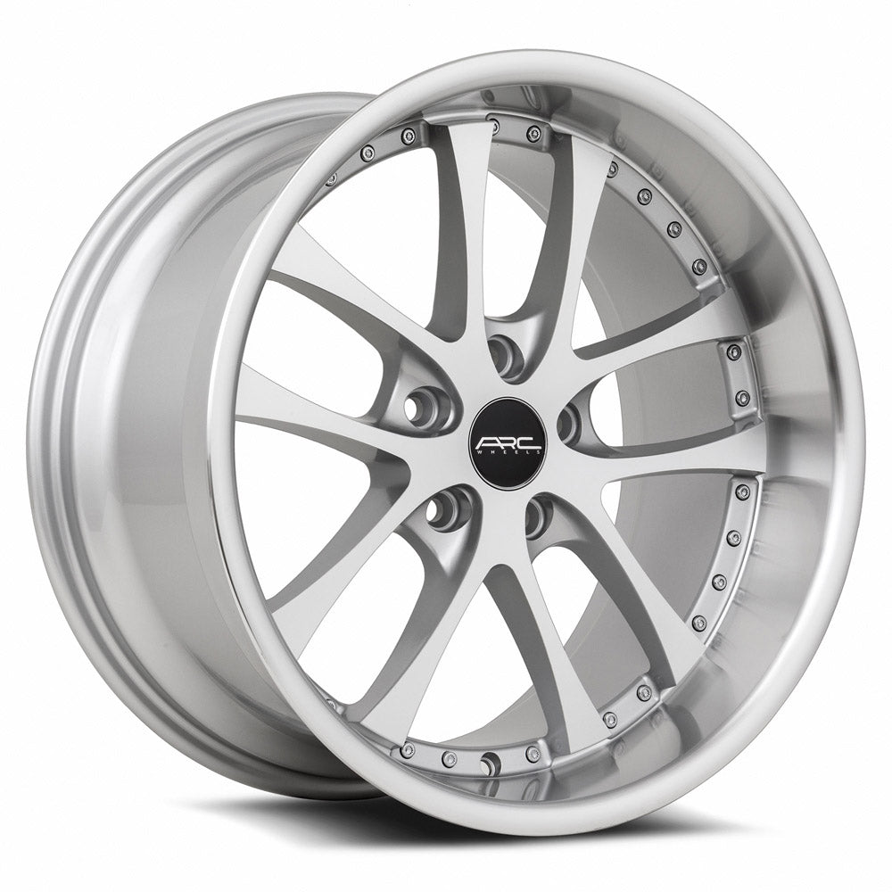 Vors AR5 Silver Machined Face 18x9.5 +30 5x108mm 73.1mm - Wheelwiz
