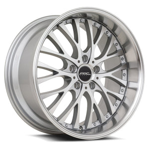 ARC AR6 Silver Machine Face Lip Chrome Rivet 18x9 +35 5x114.3mm 73.1mm