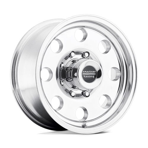 American Racing AR172 BAJA Polished 17x9 -12 6x139.7mm 108mm - Wheelwiz