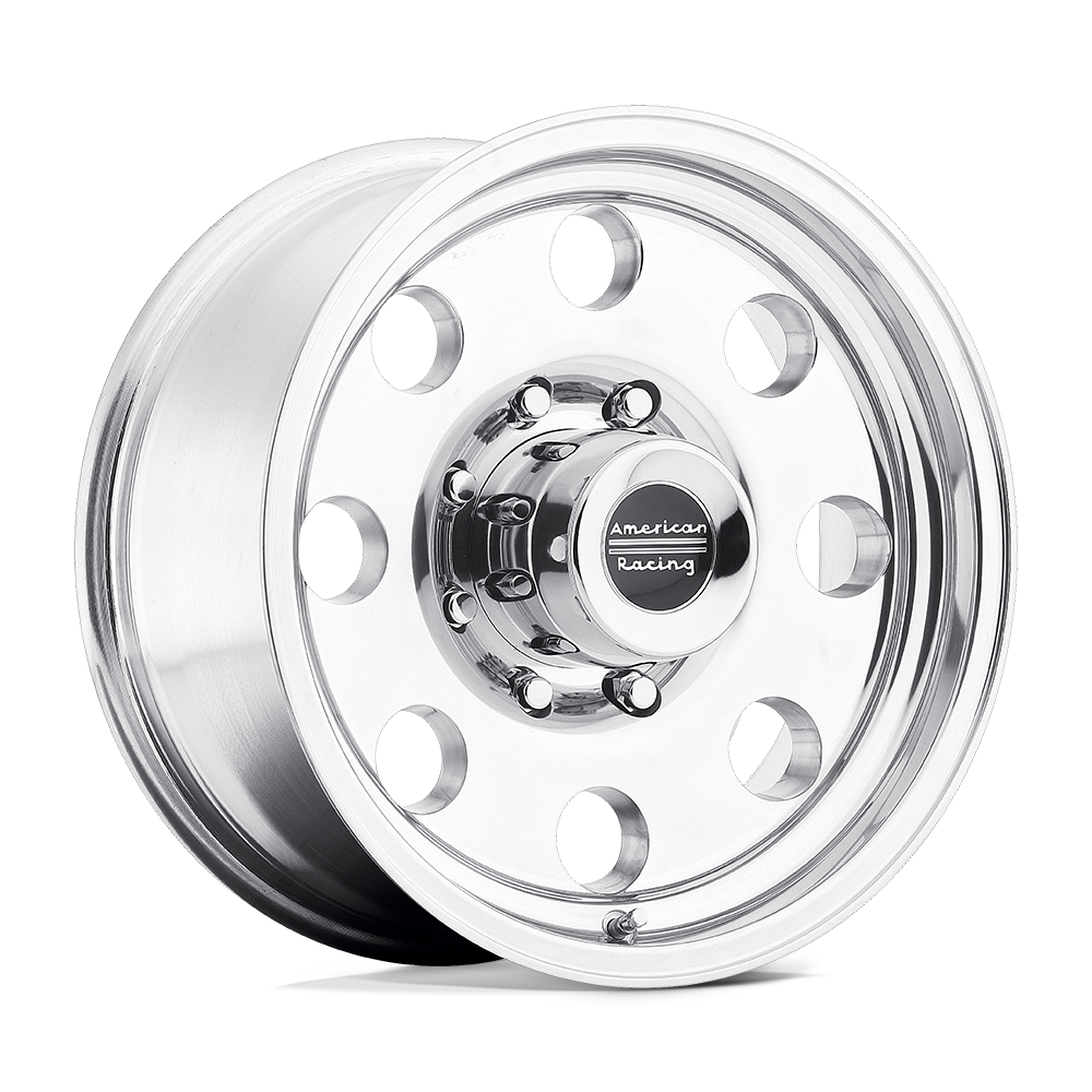 American Racing AR172 BAJA Polished 16x8 00 6x114.3mm 83.1mm - WheelWiz