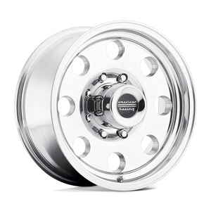 American Racing AR172 BAJA Polished 16x8 00 6x114.3mm 83.1mm - WheelWiz