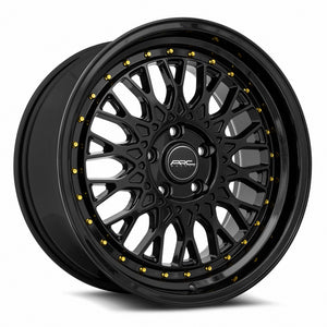 ARC AR1 All Black Gold Rivet 17x8.5 +35 5x112mm 73.1mm