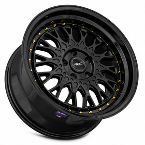 ARC AR1 All Black Gold Rivet 18x9.5 +35 5x112mm 73.1mm